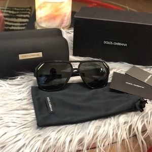 Black and Gold Dolce Gabbana glasses